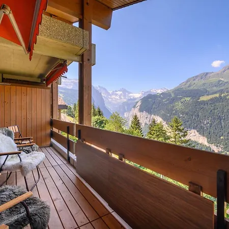 Primula Penthouse Apartmán Wengen