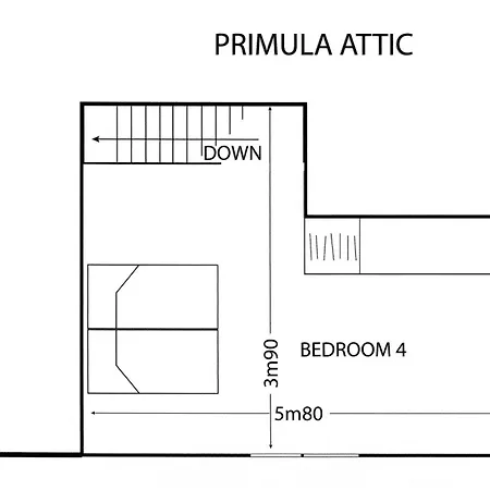 Apartmán Primula Penthouse *